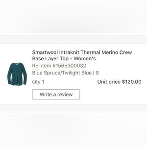 Smartwool Women’s Base Layer